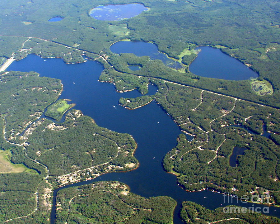 L006 Legend Lakes Menominee County Wisconsin Photograph by Bill Lang
