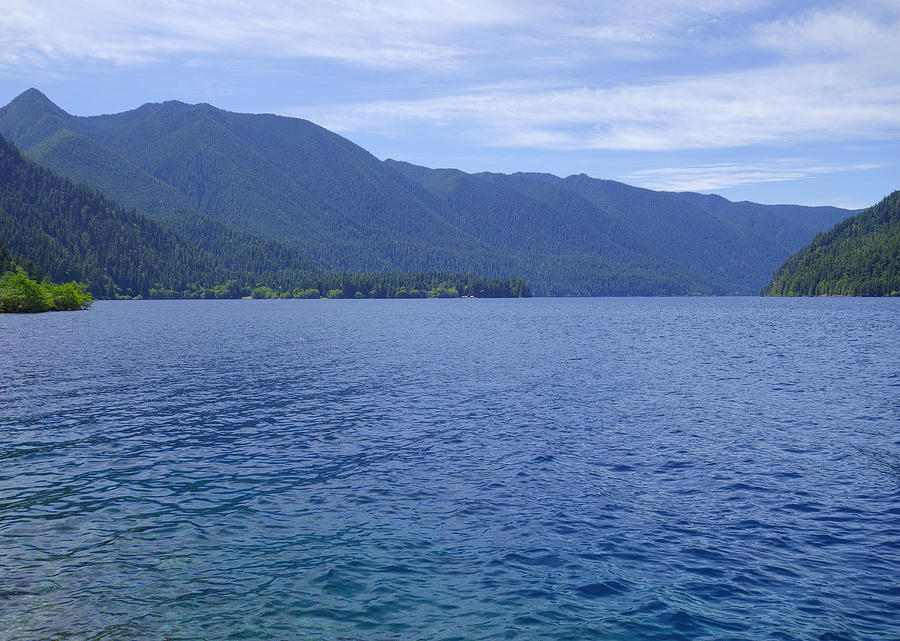 Lake Crescent Photograph by Dan Sproul