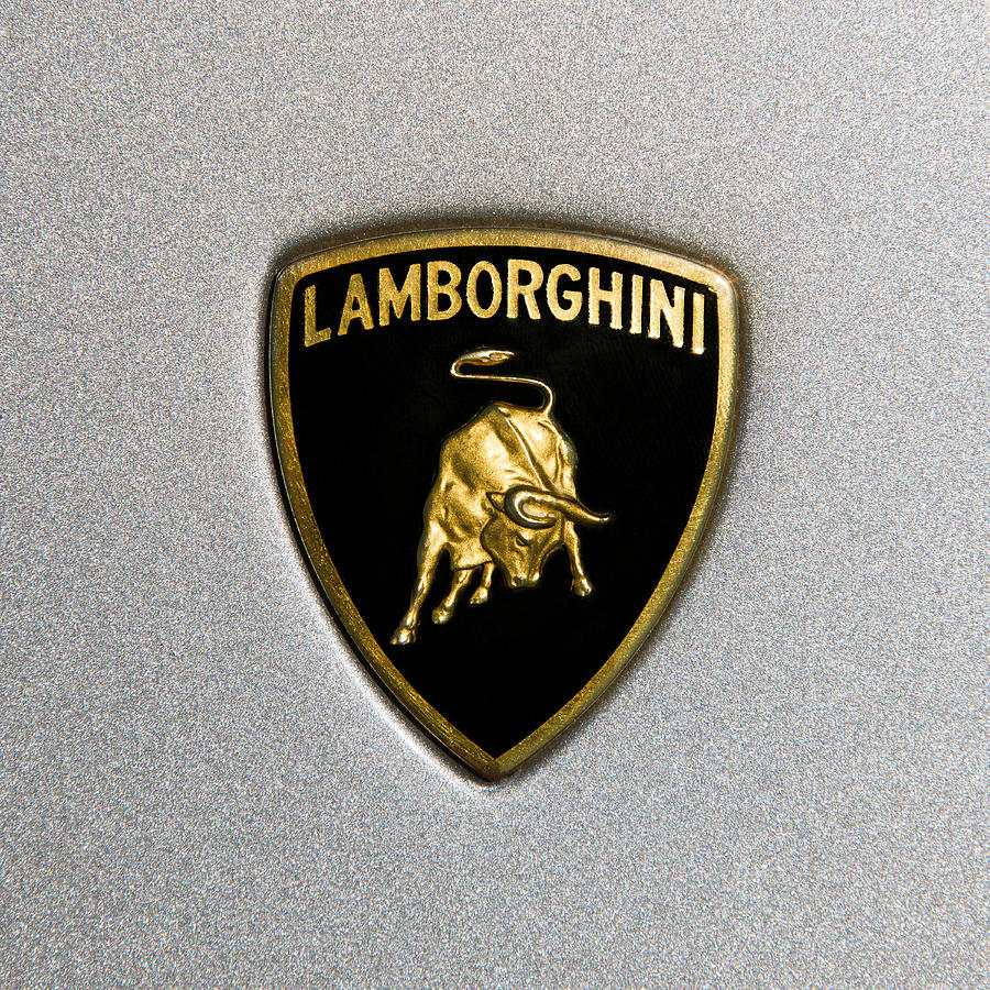 Lamborghini Emblem -1222c551 Photograph by Jill Reger