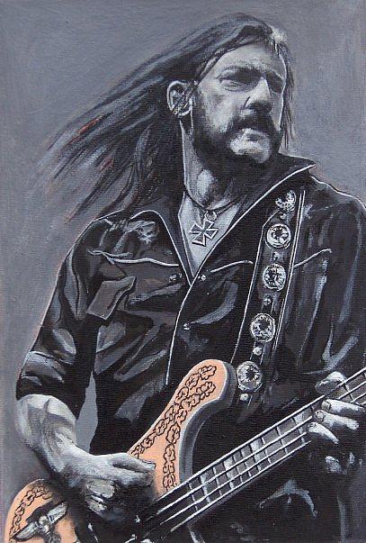 Lemmy Painting By Sicko Rocks