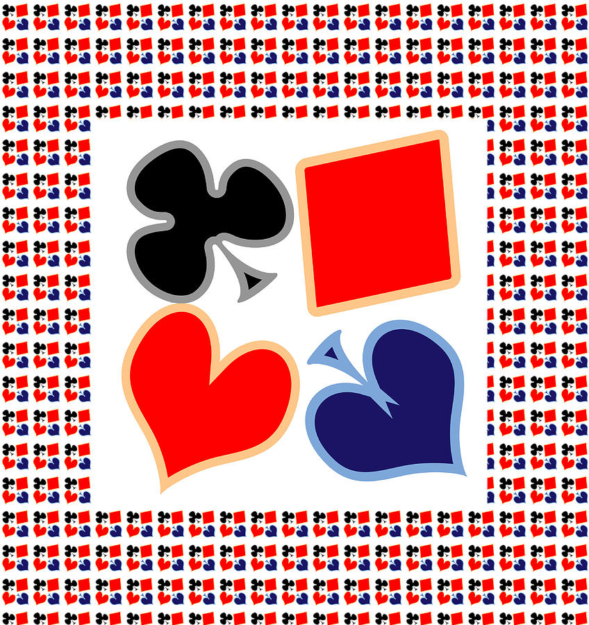 poker spade diamond heart