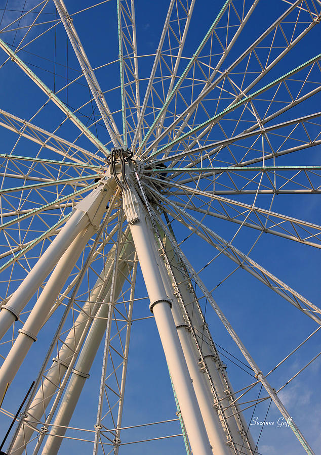 Myrtle Beach Sky Wheel Ii Photograph By Suzanne Gaff Pixels