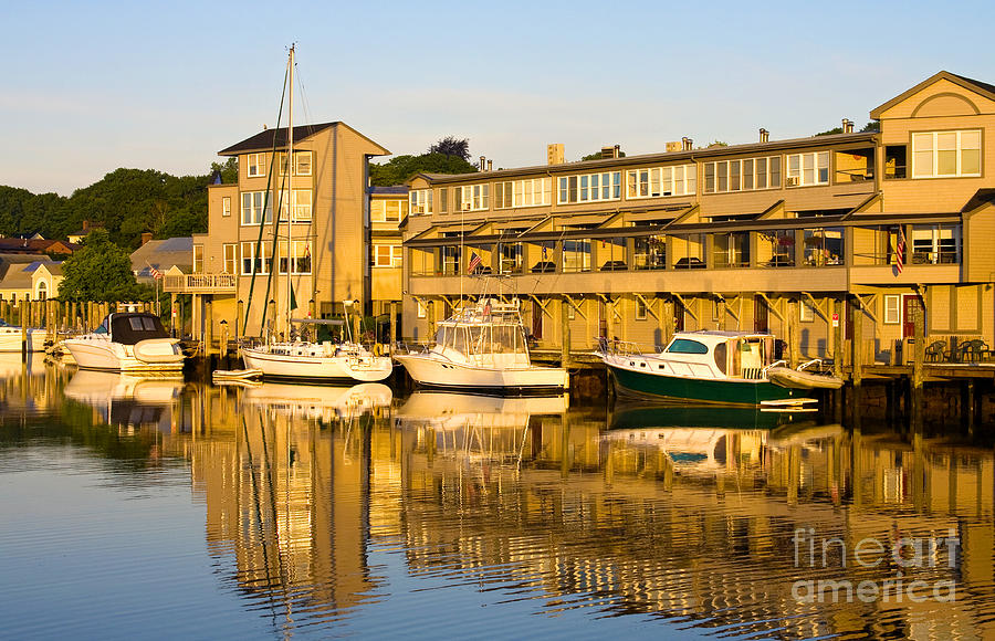 Mystic Connecticut Reflection Photograph By Denis Tangney Jr Fine Art