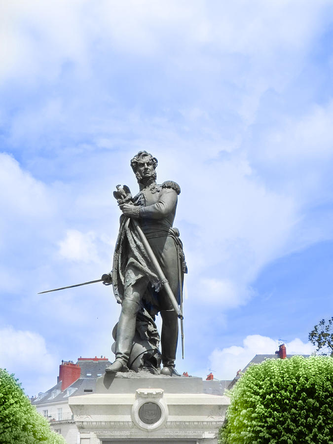 Nantes Napoleon General Cambronne Statue Photograph By Leone M Jennarelli