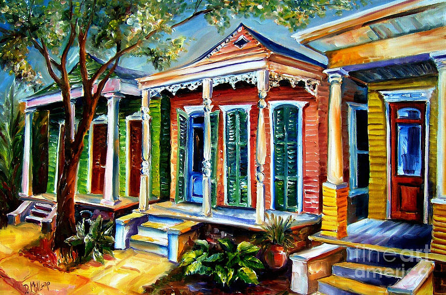 New Orleans Plain And Fancy Painting by Diane Millsap