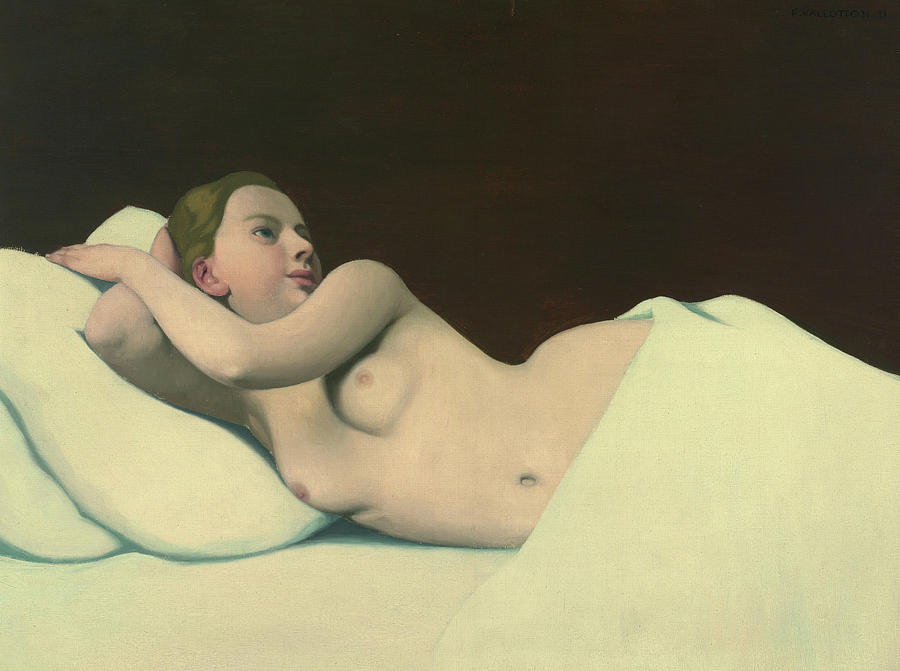 Nude Painting By Felix Edouard Vallotton Fine Art America