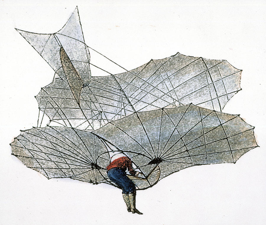 Otto Lilienthal 1848 1896 By Granger