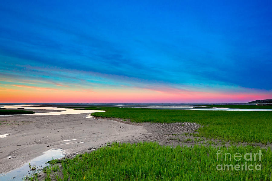 Paines Creek Sunset Cape Cod Photograph By Matt Suess Fine Art America