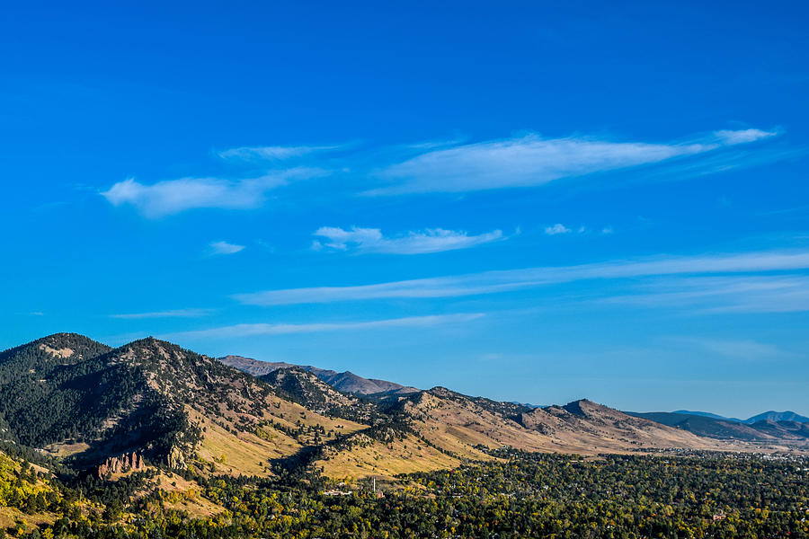 Rocky Mountain Chain Photograph by Michael Putthoff