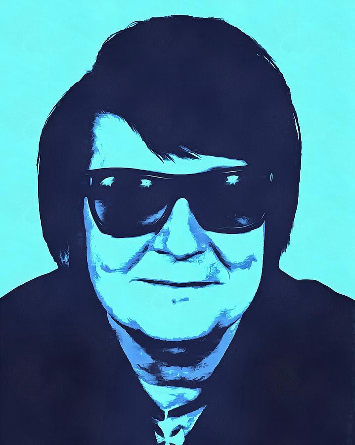 Roy Orbison Digital Art By Dan Sproul