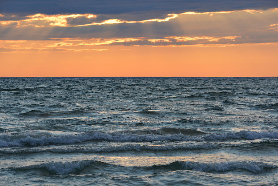 Sauble Beach Sunset 2015 Photograph By Richard Andrews