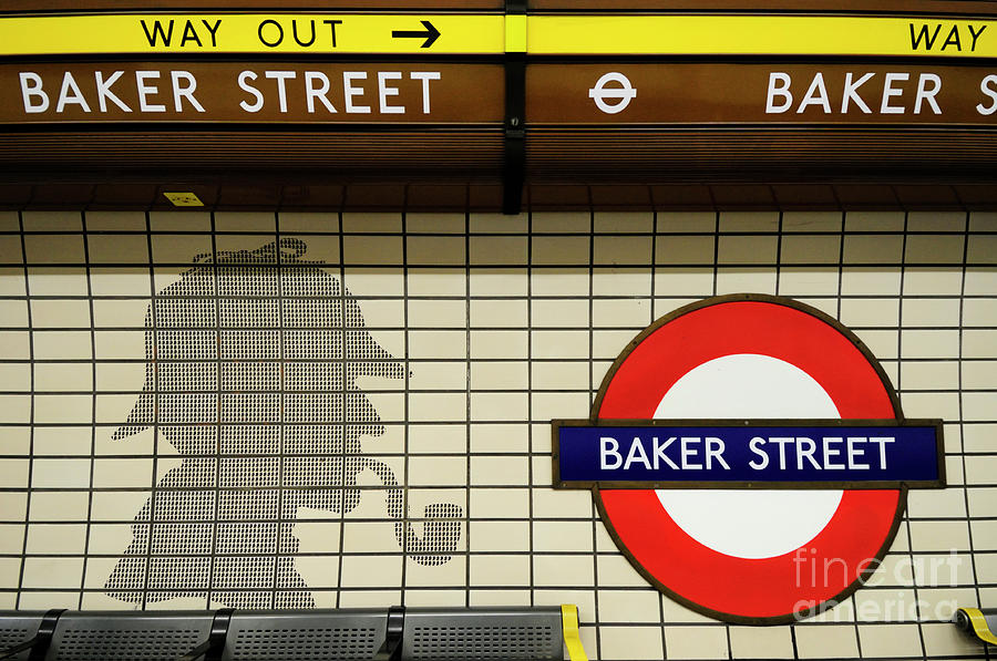 London Walk at Night, Baker Street, 221B Baker Street, Sherlock