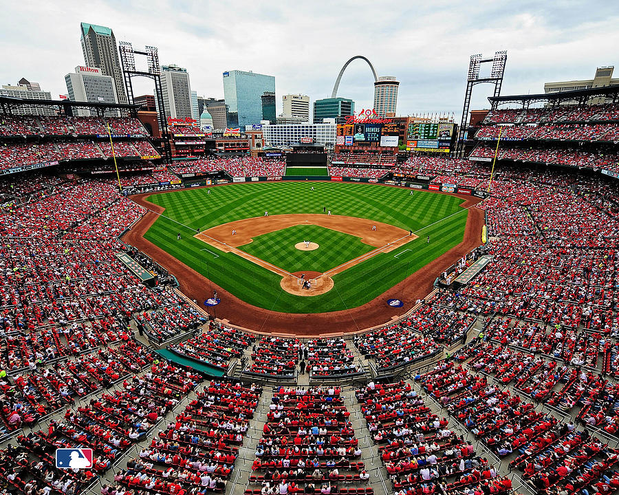St. Louis Cardinals Busch Stadium by Replay Photos