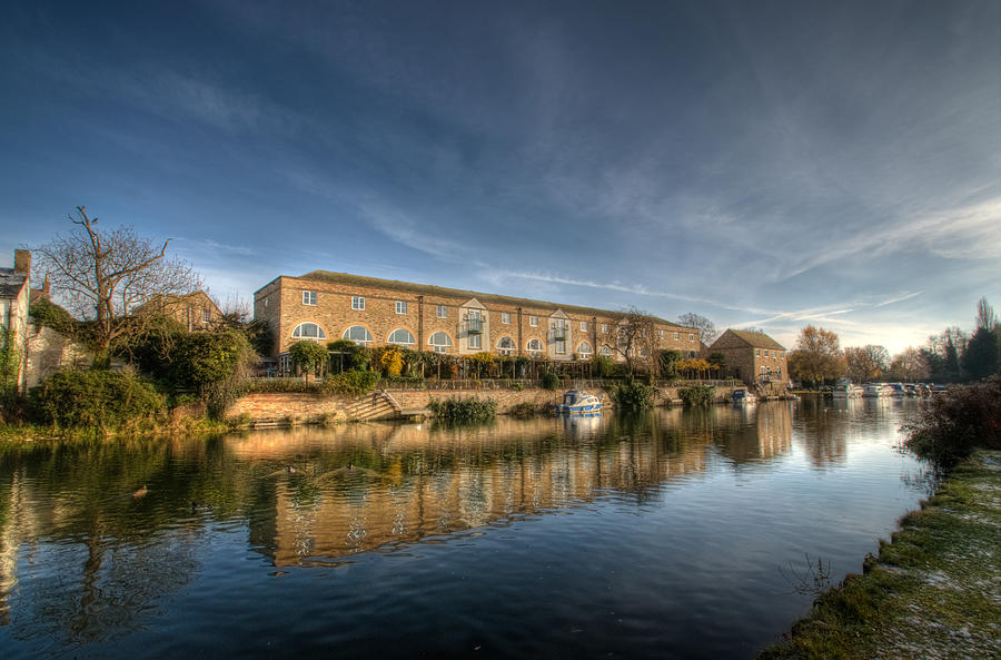 St Neots Riverside Photograph by Chris Thaxter