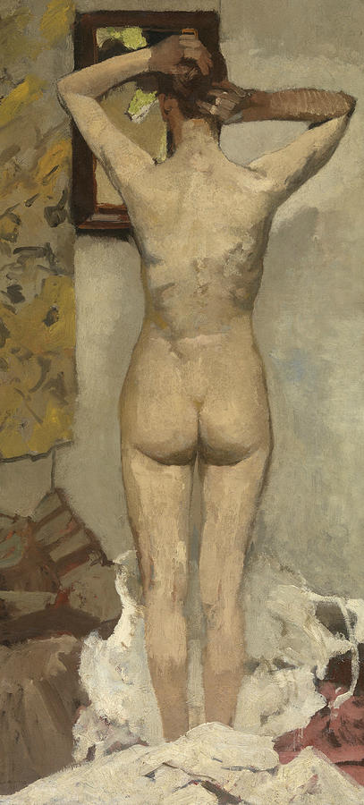 Standing Nude Painting By George Hendrik Breitner Pixels