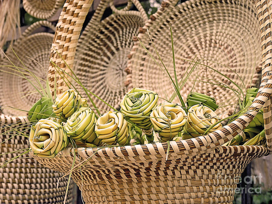 Sweetgrass Baskets Photograph by Linda Vodzak
