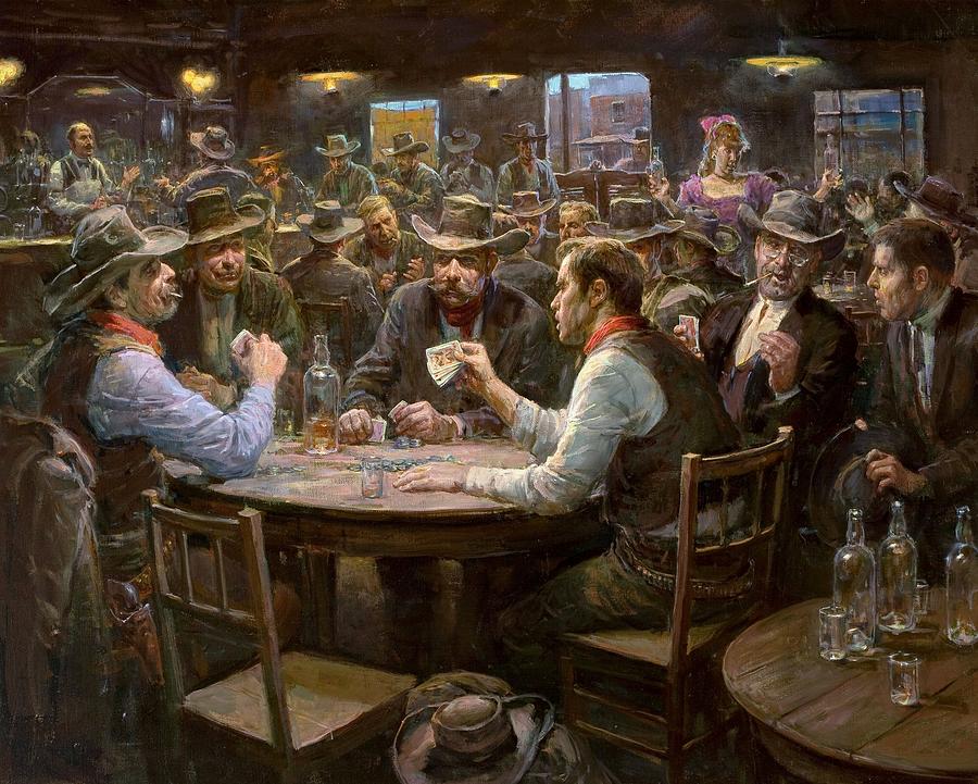 Old West Saloon Art 102