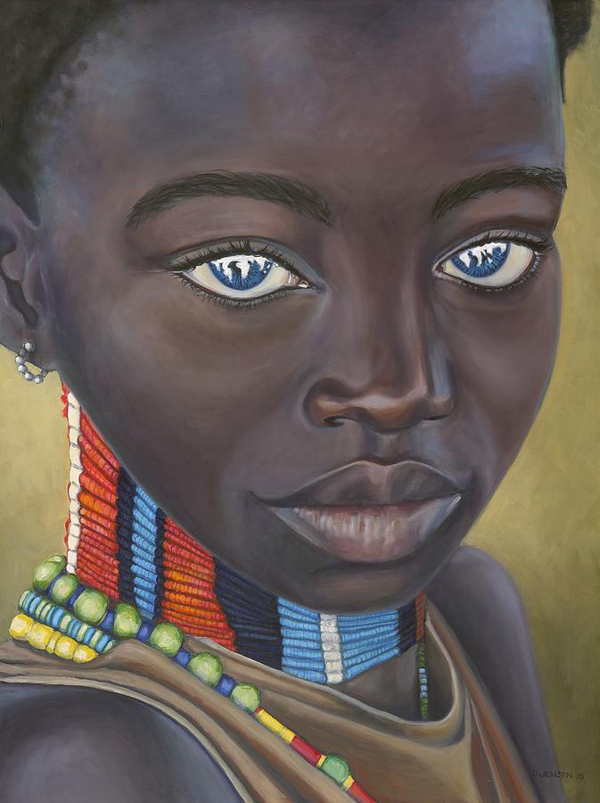 Portrait Painting - The Beauty Of The Nations by <b>Dana Jensen</b> - the-beauty-of-the-nations-dana-jensen