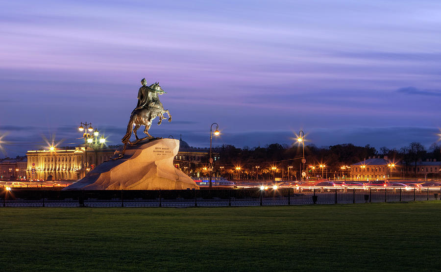 Памятник петру первому в санкт петербурге медный всадник фото