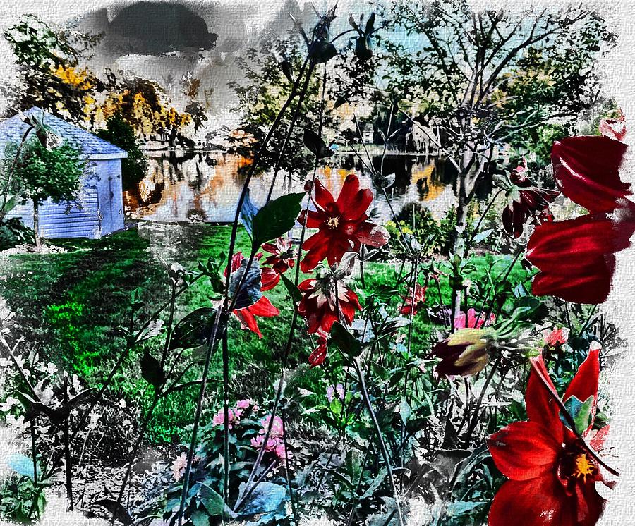 The Garden Digital Art By Donald Chandonnet Fine Art America