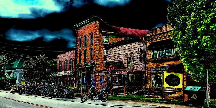 Thunder In Old Forge New York Photograph by David Patterson