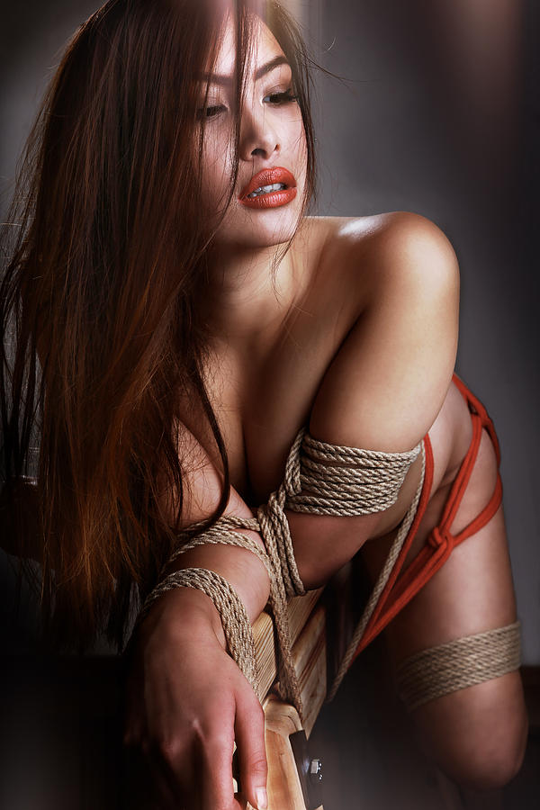 Nude Asian Babes Bondage - Tied Asian Girl Photograph By Rod Meier | SexiezPix Web Porn