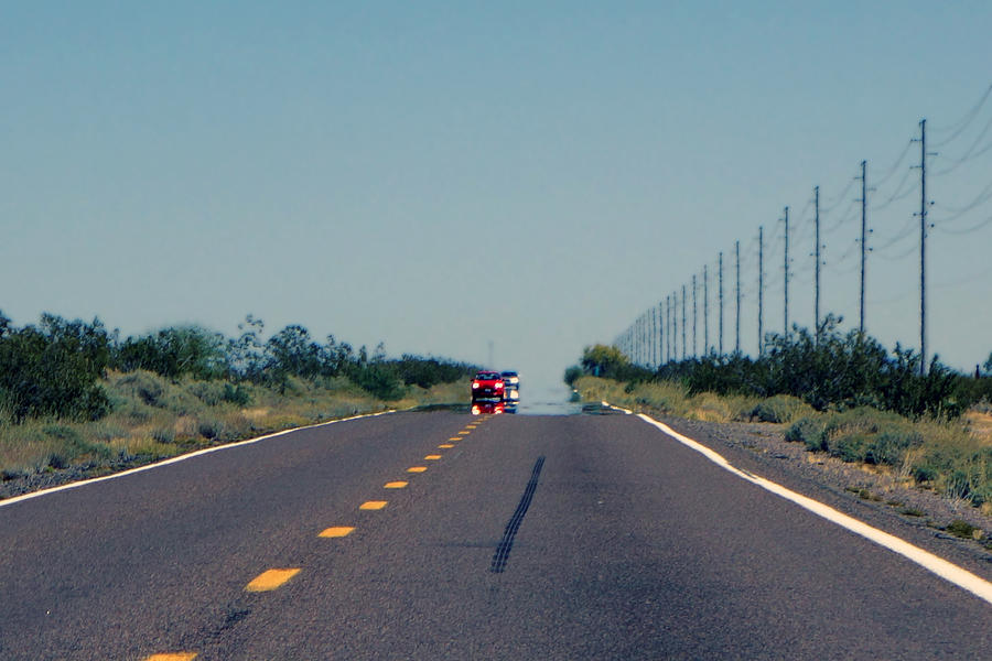 Two Lane Blacktop Photograph By David Decenzo Pixels