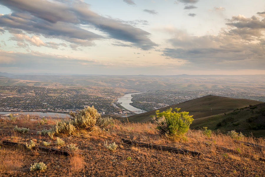 View From The Hill Photograph by Brad Stinson