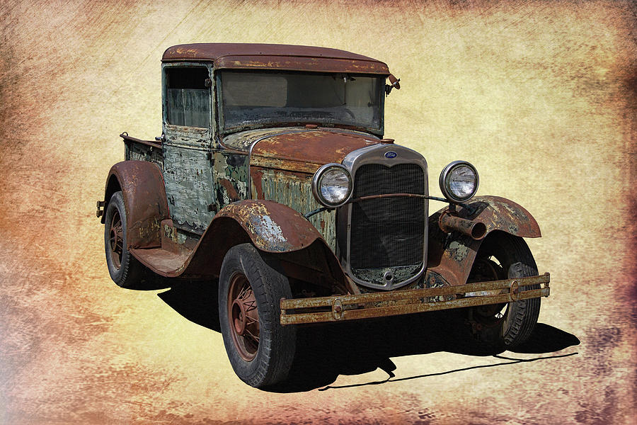 Vintage Rusty Ford Truck Photograph By Nick Gray