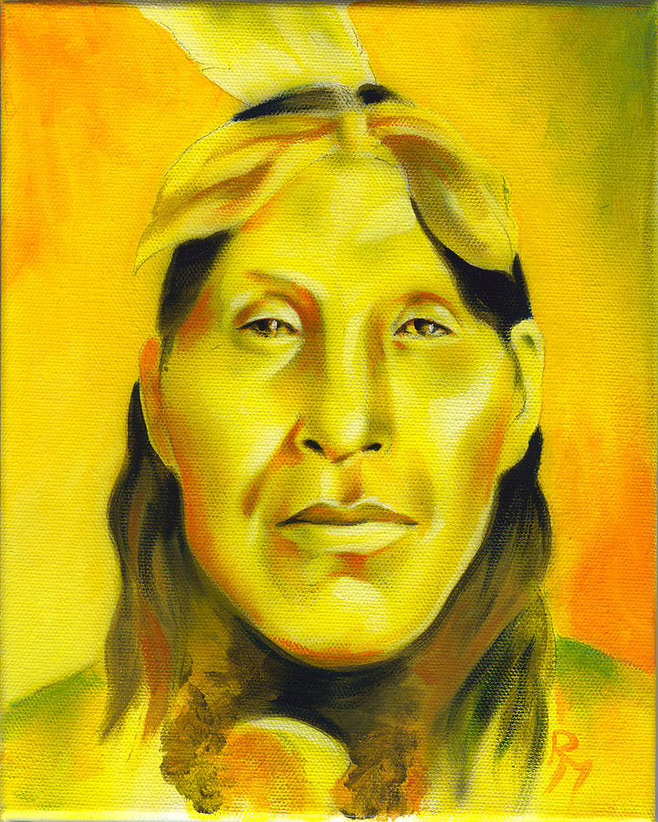 Native American Art Painting - Wanstall by <b>Robert Martinez</b> - wanstall-robert-martinez