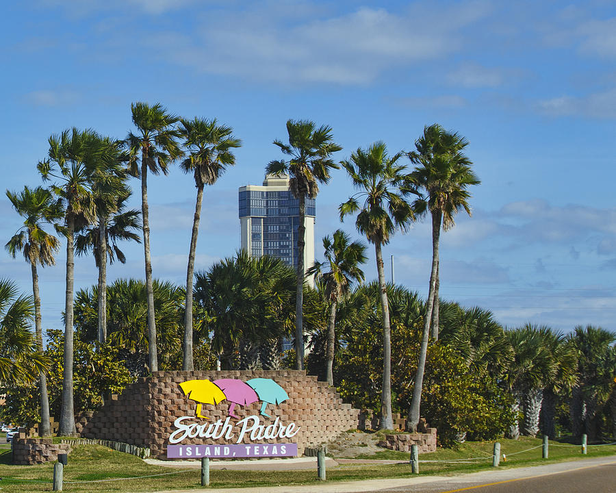 Welcome To South Padre Island - Texas Photograph By Tn Fairey