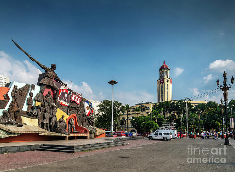 Andres Bonifacio Shrine Monument Landmark In Central Manila City