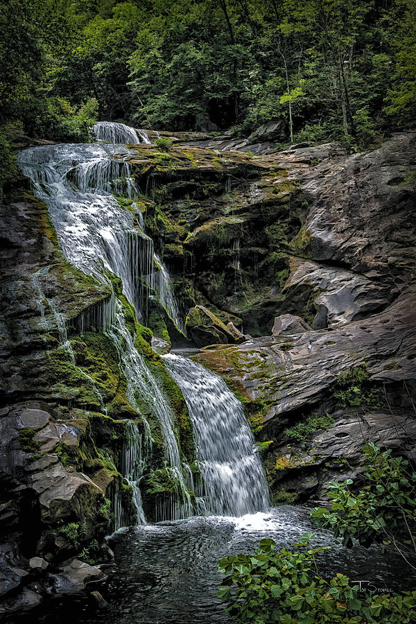 Bald River Falls Photograph By Tom Stovall Sr Fine Art America