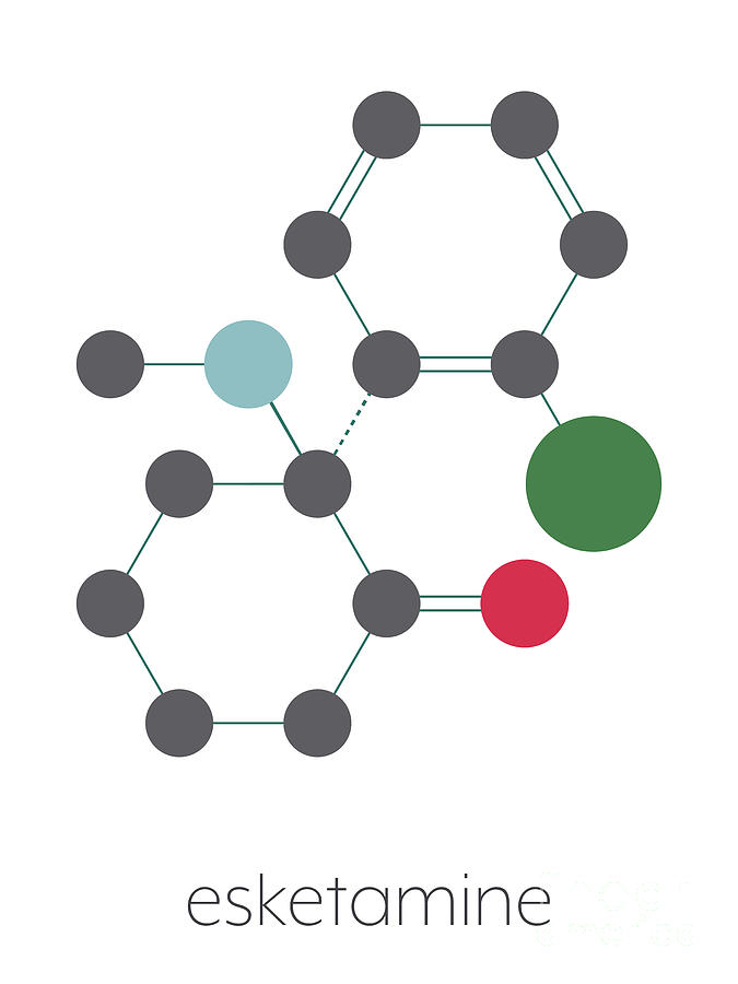 Esketamine Antidepressant And Anaesthetic Drug Photograph By Molekuul