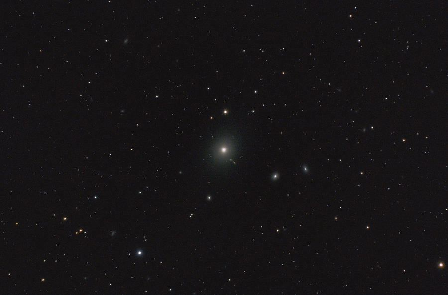 M87 Elliptical Galaxy With Black Hole Photograph By John Chumack Pixels