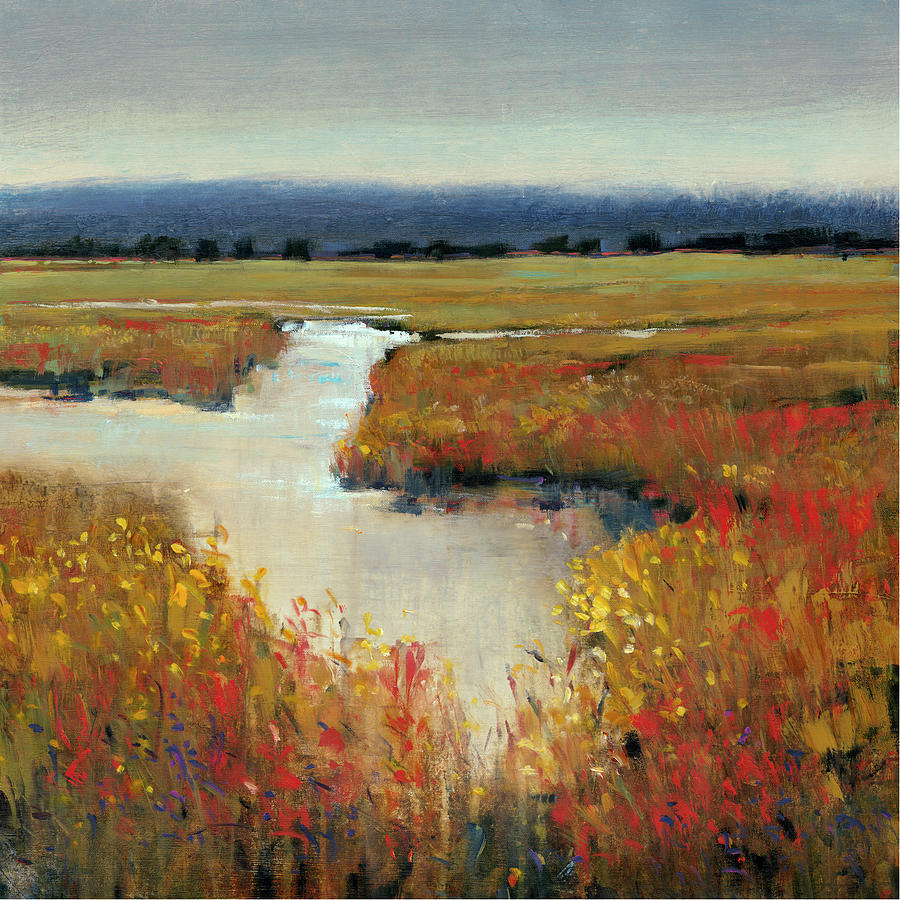 Marsh Land I Painting By Tim O Toole Fine Art America