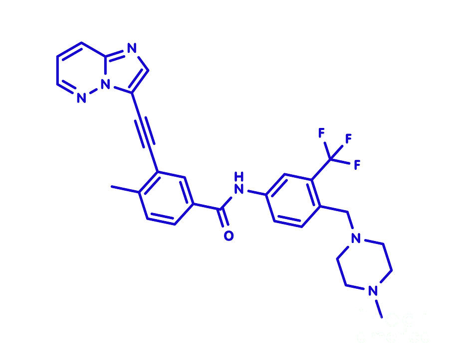 Ponatinib Cancer Drug Photograph By Molekuul Science Photo Library