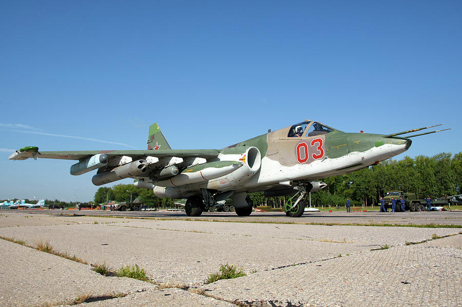 Russian Aerospace Forces Su Smsm Photograph By Daniele Faccioli