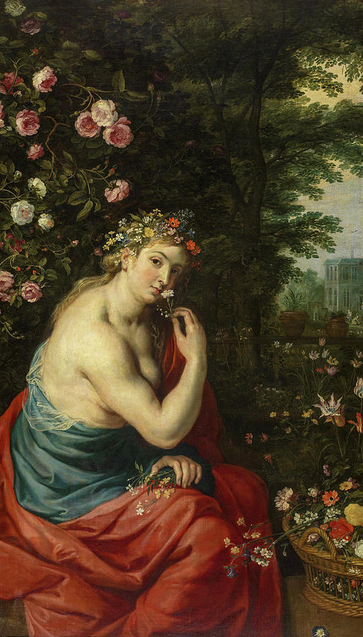 The Goddess Flora Painting By Peter Paul Rubens