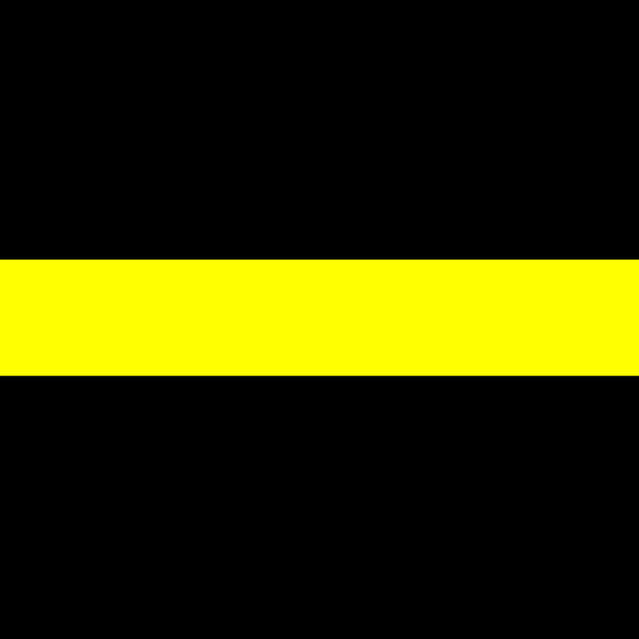 The Thin Yellow Line Digital Art By Jared Davies Fine Art America