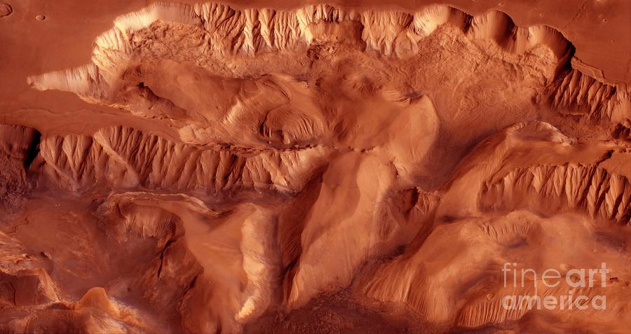 Valles Marineris Photograph By Nasa Vrs Science Photo Library