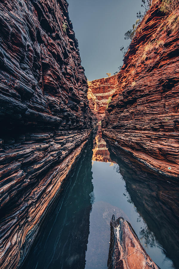 Waterhole In The Hancock Gorge In Karijini National Park In Western