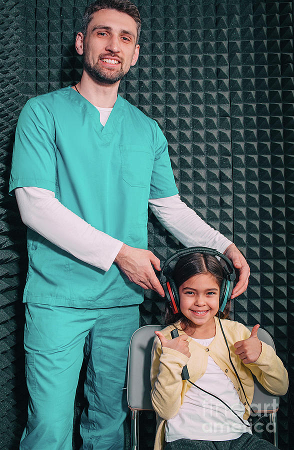 Hearing Test Photograph By Peakstock Science Photo Library Fine Art