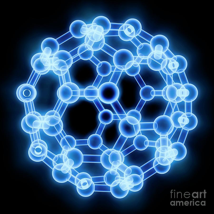 Buckyball Molecule C60 13 Photograph By Laguna Design Science Photo