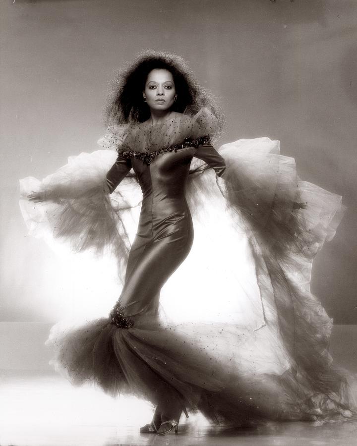 Diana Ross Portrait Session By Harry Langdon