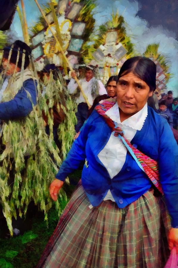 Palm Sunday In CAJAMARCA 19 Mixed Media By Carlos Mora Pixels