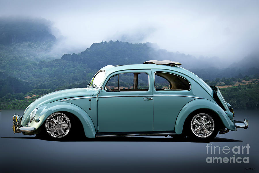 Vw Classic Oval Window Bug Photograph By Dave Koontz Fine Art