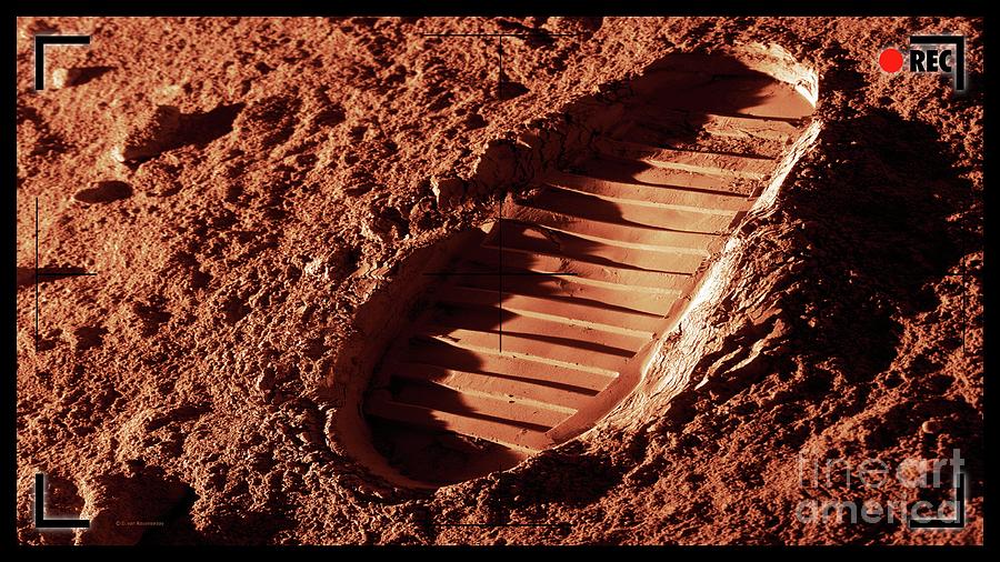 Bootprint On Mars 2 By Detlev Van Ravenswaay Science Photo Library