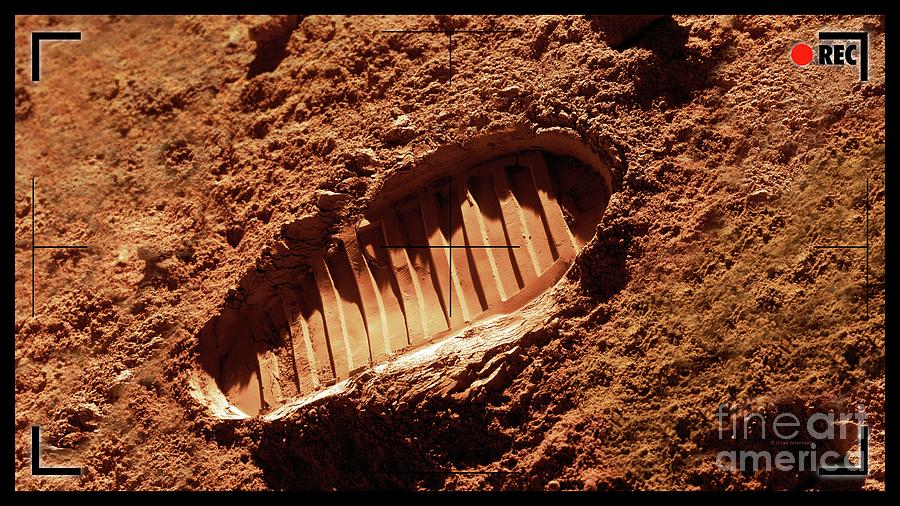 Bootprint On Mars Photograph By Detlev Van Ravenswaay Science Photo