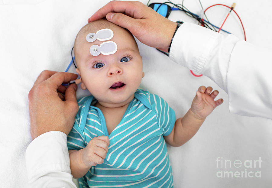 Baby Hearing Test Photograph By Peakstock Science Photo Library